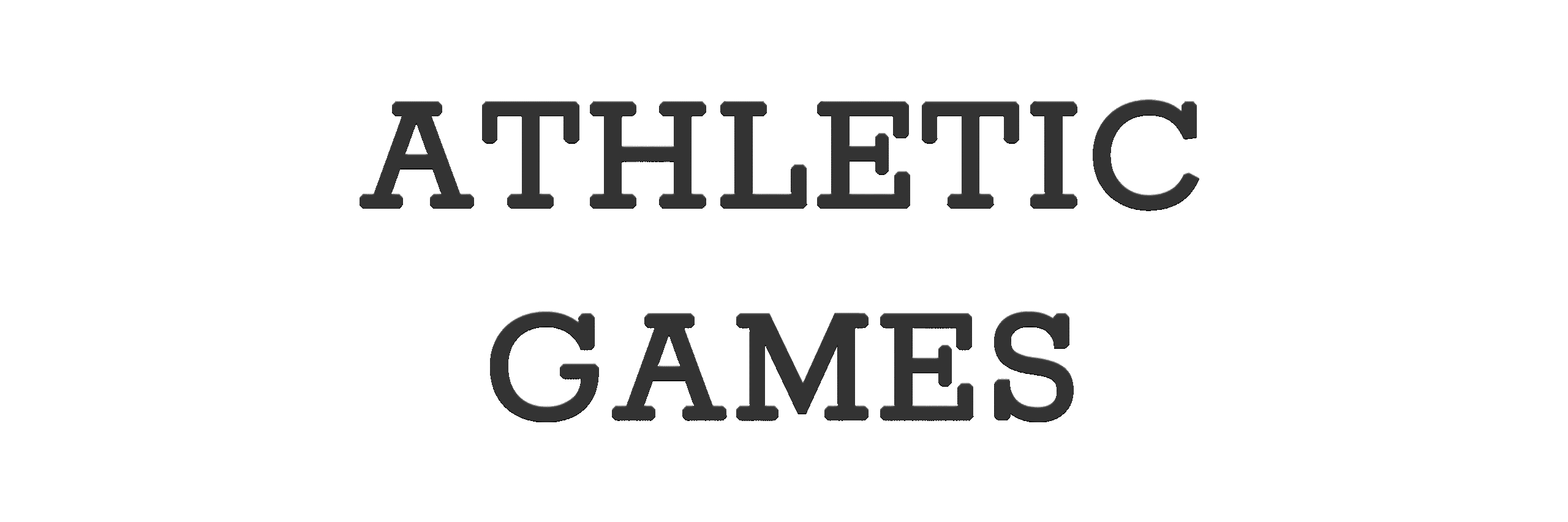 Athletic games photography
